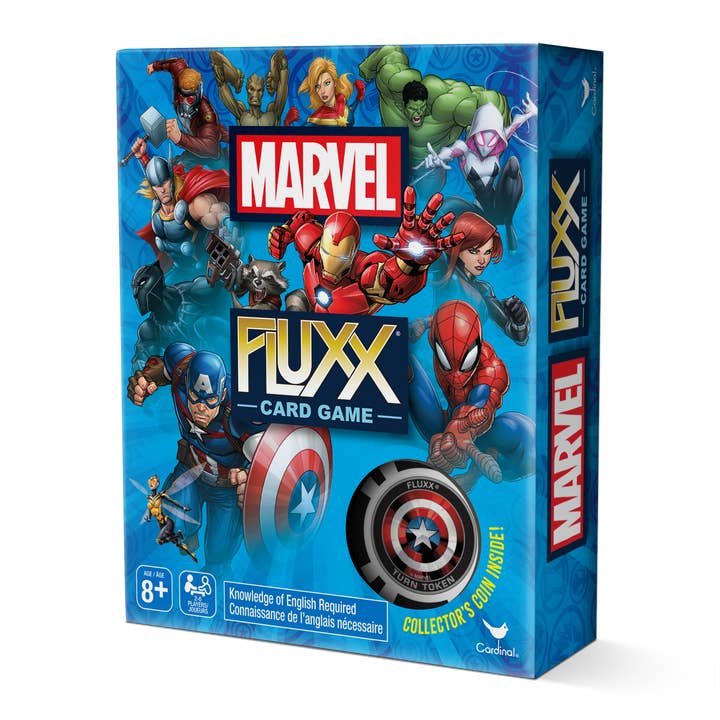 Marvel Fluxx for wholesale by Looney Labs