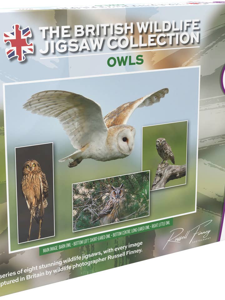 BRITISH WILDLIFE SERIES OWL MONTAGE 1000 PIECE for wholesale by Go on make me