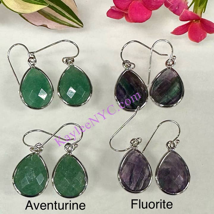 KayleeNYC - Wholesale Dangle Earrings - Crystal Sterling Silver Dangling Earring