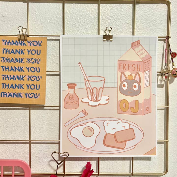 oj kiki print for wholesale by GLTCHGIRL