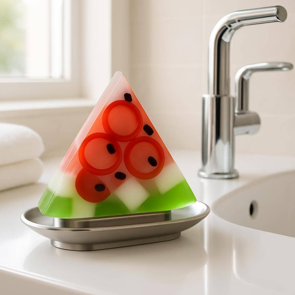 Priscila Leen Arts at Florida Soap Candle – Großhandel Feste Seife – Glycerin-Wassermelonen-Seife zum Schmelzen und Gießen, fruchtig3