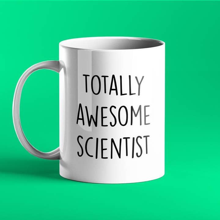 Caneca de presente de cientista totalmente incrível por atacado de Prickly Cards