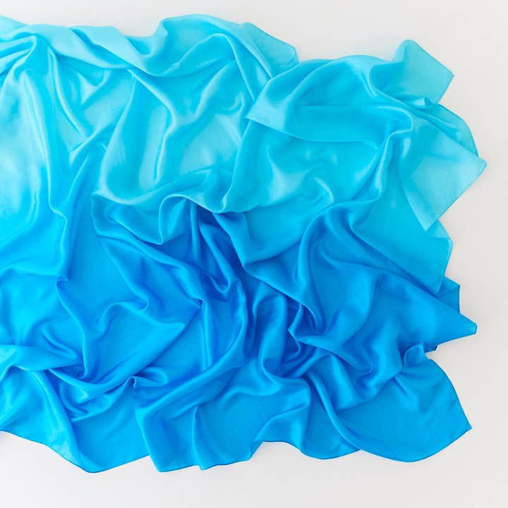 Double Bluebell Playsilk pour la vente par Sarah’s Silks