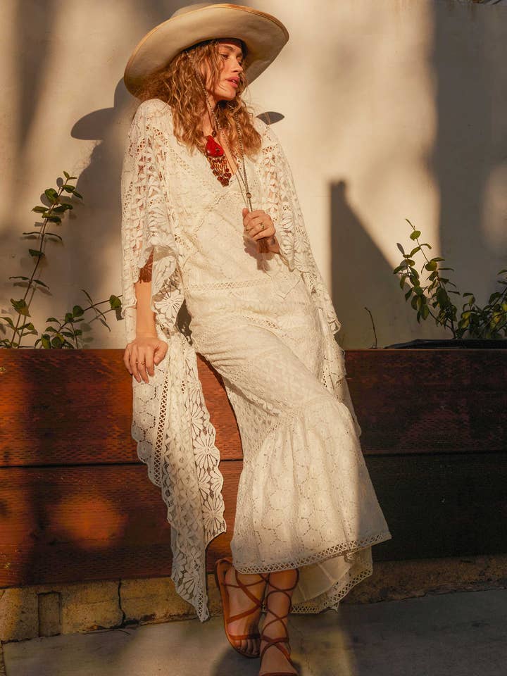 Lilywhite Swan Song Maxi Dress for wholesale by Jen's Pirate Booty