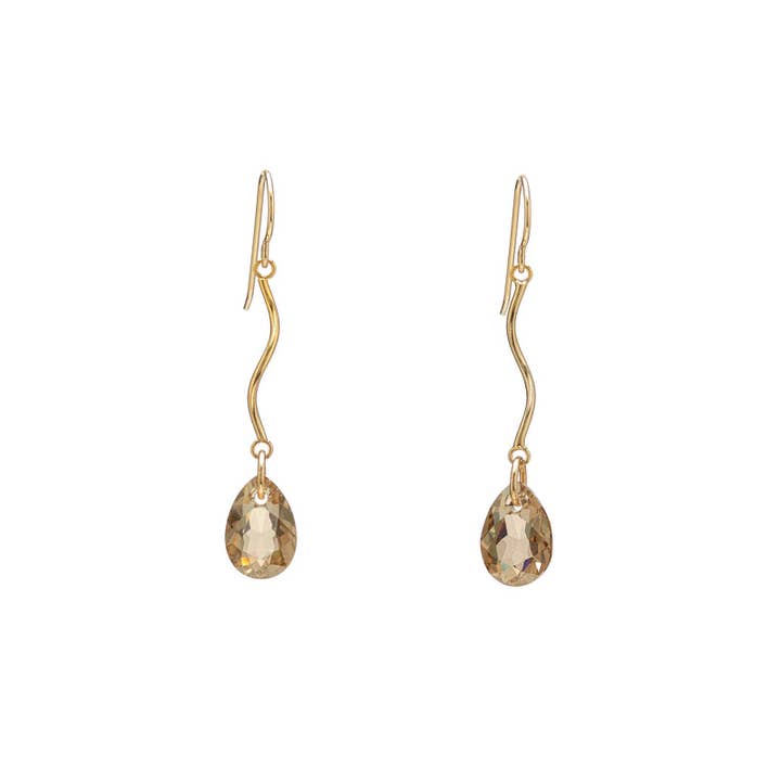 Kenda Kist Jewelry - Wholesale Dangle Earrings - Teardrop Twist Earrings