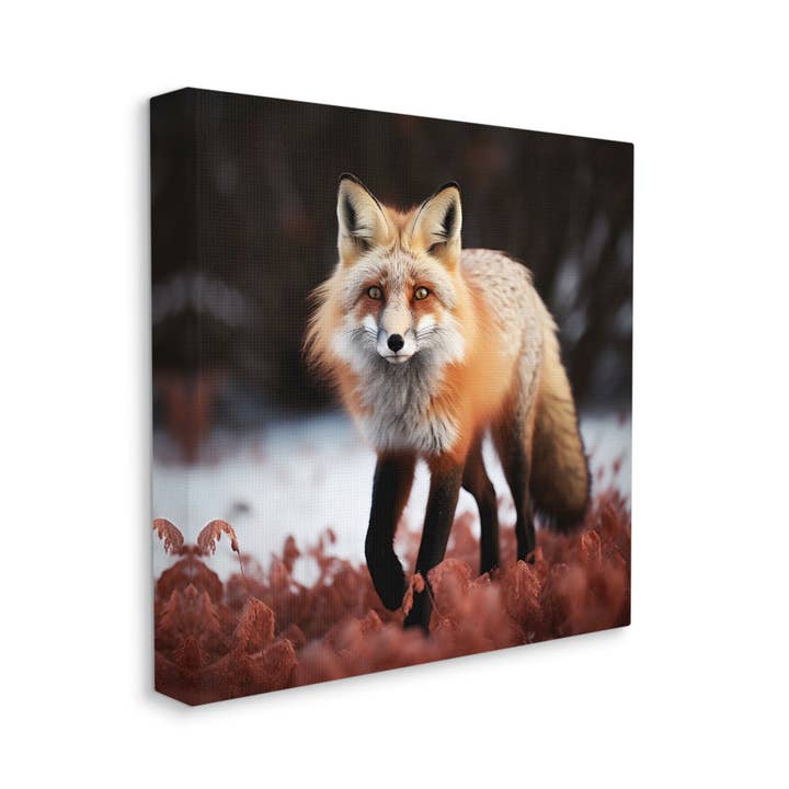 Stupell Industries - Wholesale Wall Sign - Fox Cub in Nature - Unframed Wall Art6