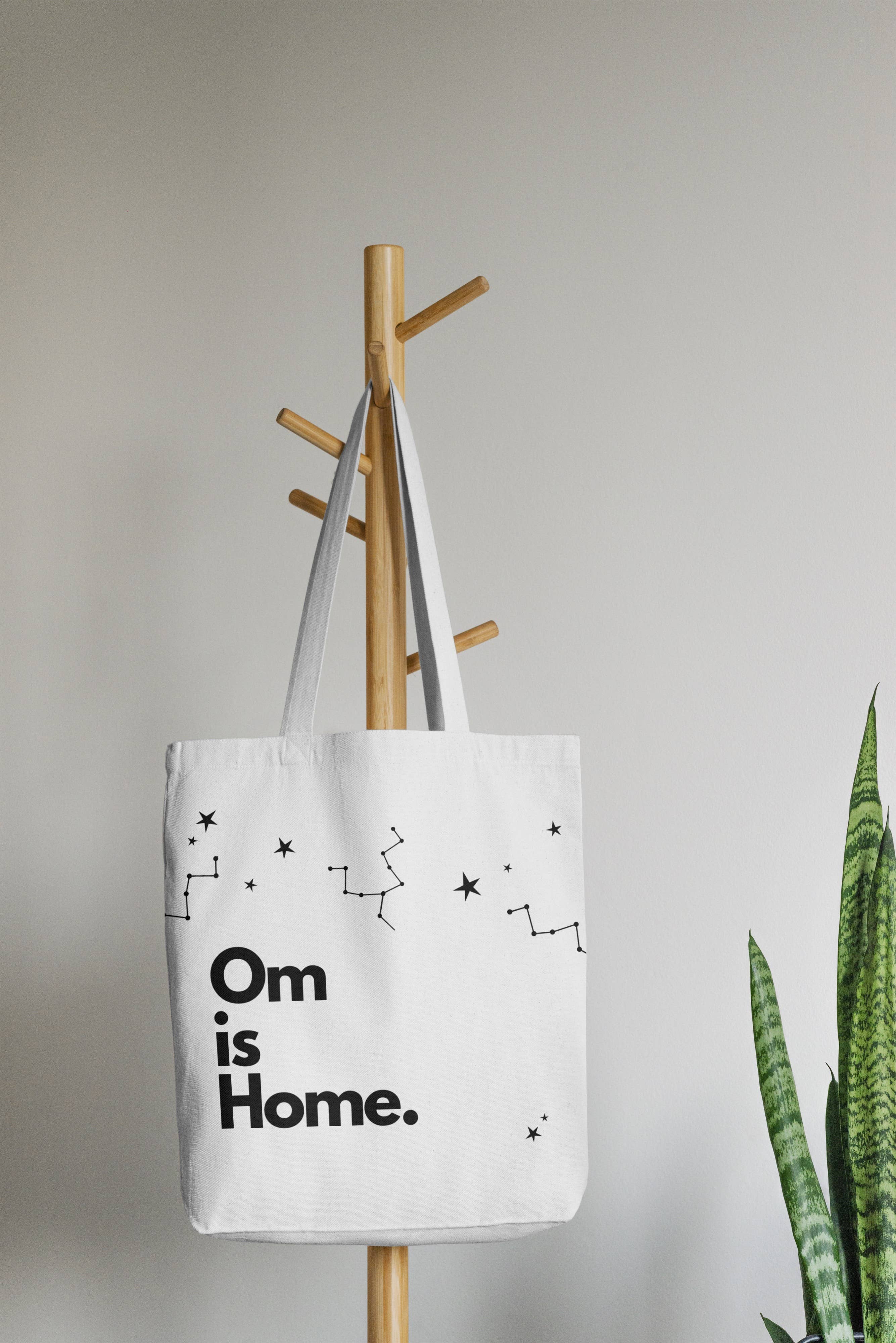 Vairagya Yogashala - Wholesale Tote Bag - Women's - Om Is Home Organic Tote3