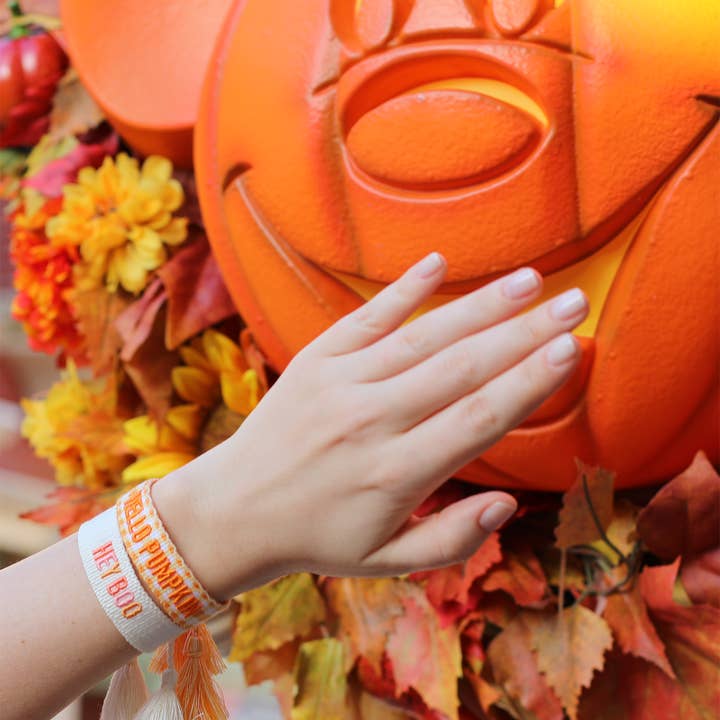 THE FMLY SHOP - Wholesale Woven/Braided Bracelet - Woven Tassel Bracelet - Hey Boo1