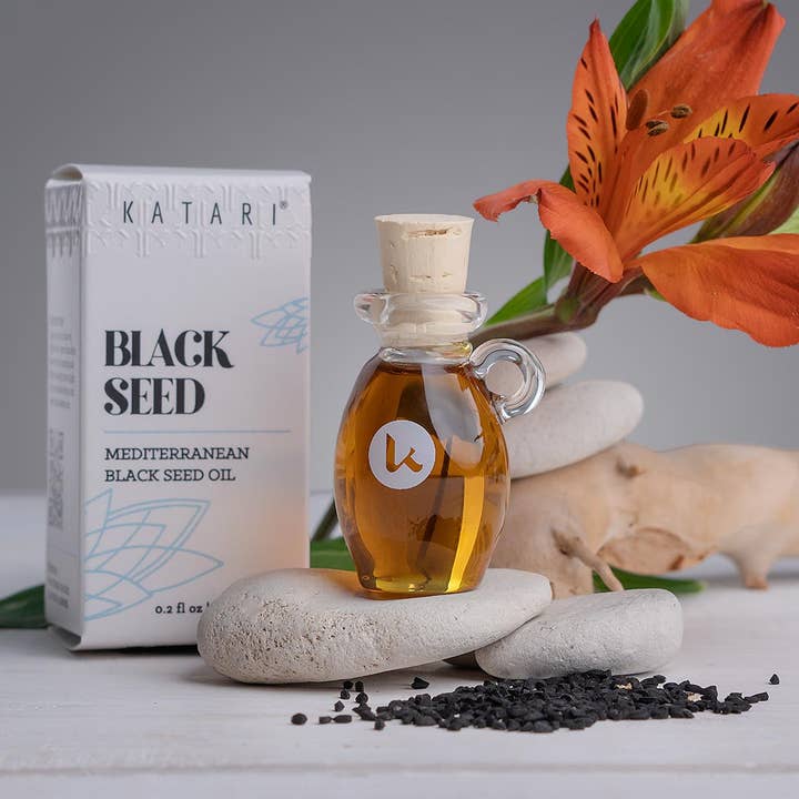 Katari Beauty - Wholesale Facial Oil - Black Seed Anti-Acne Skin Healing 100% Pure Cold-Pressed Oil