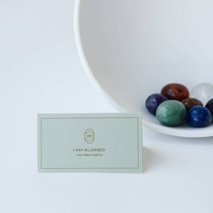 7 chakra crystal set for wholesale by mala home