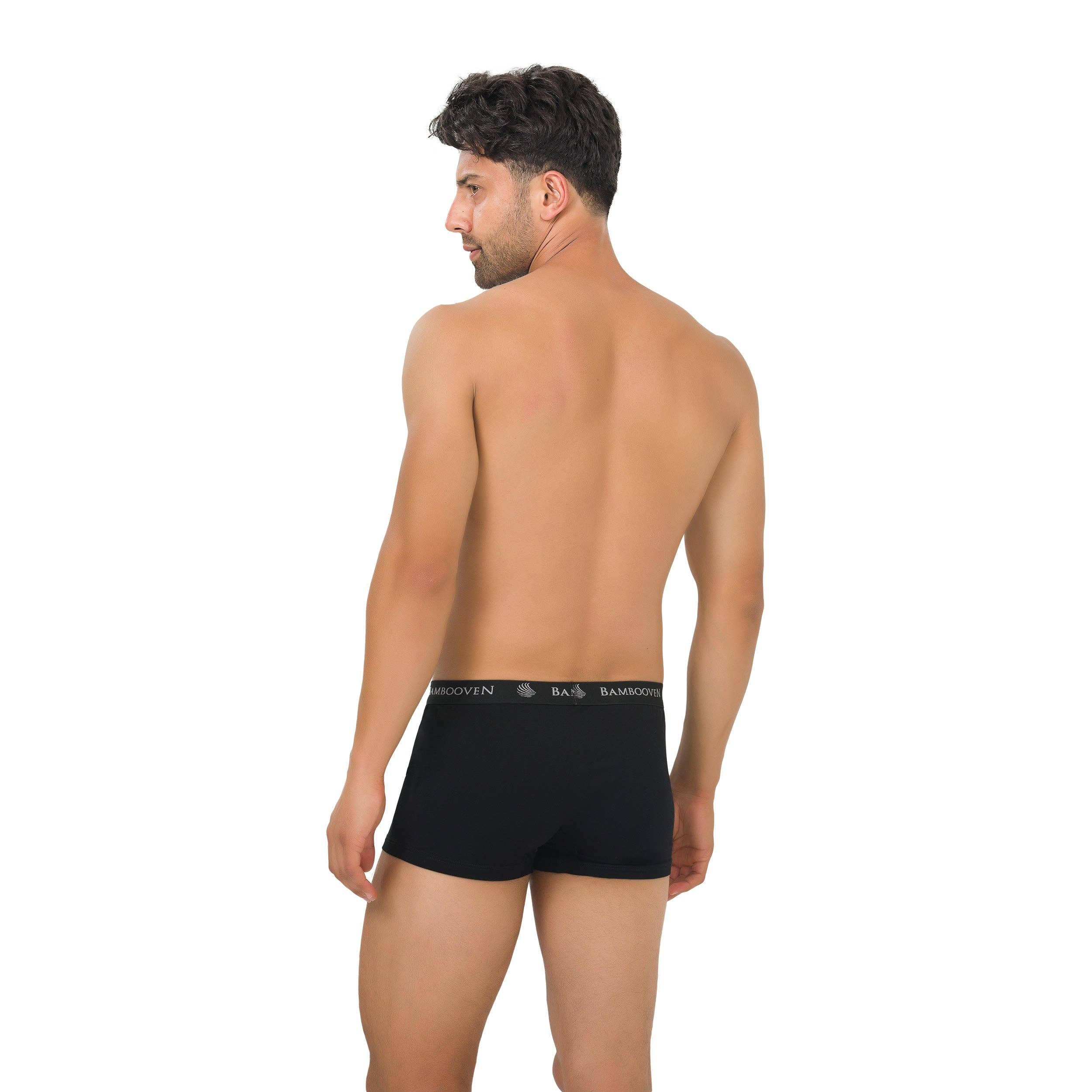 Bambooven - Vente Sous-vêtements – homme - Boxers homme en bambou avec poche de soutien, lot de 414