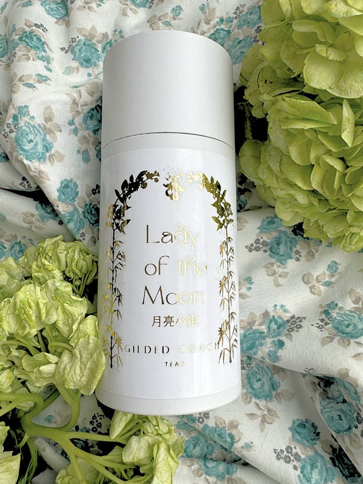 Lady of the Moon for wholesale by Gilded Coach Teas