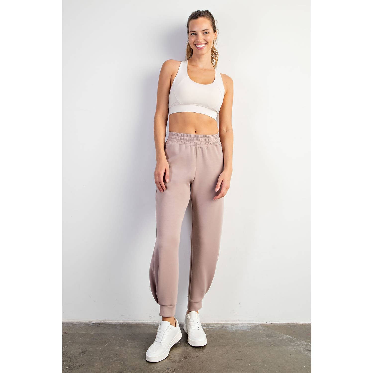Rae Mode - Wholesale Athletic Sweatpants/Joggers - Women's - MODAL SCUBA FULL LENGTH JOGGER PANT6