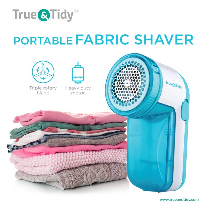 True & Tidy - Wholesale Electronic Toy - Kids & Baby - Triple Blade Compact Fabric Shaver1