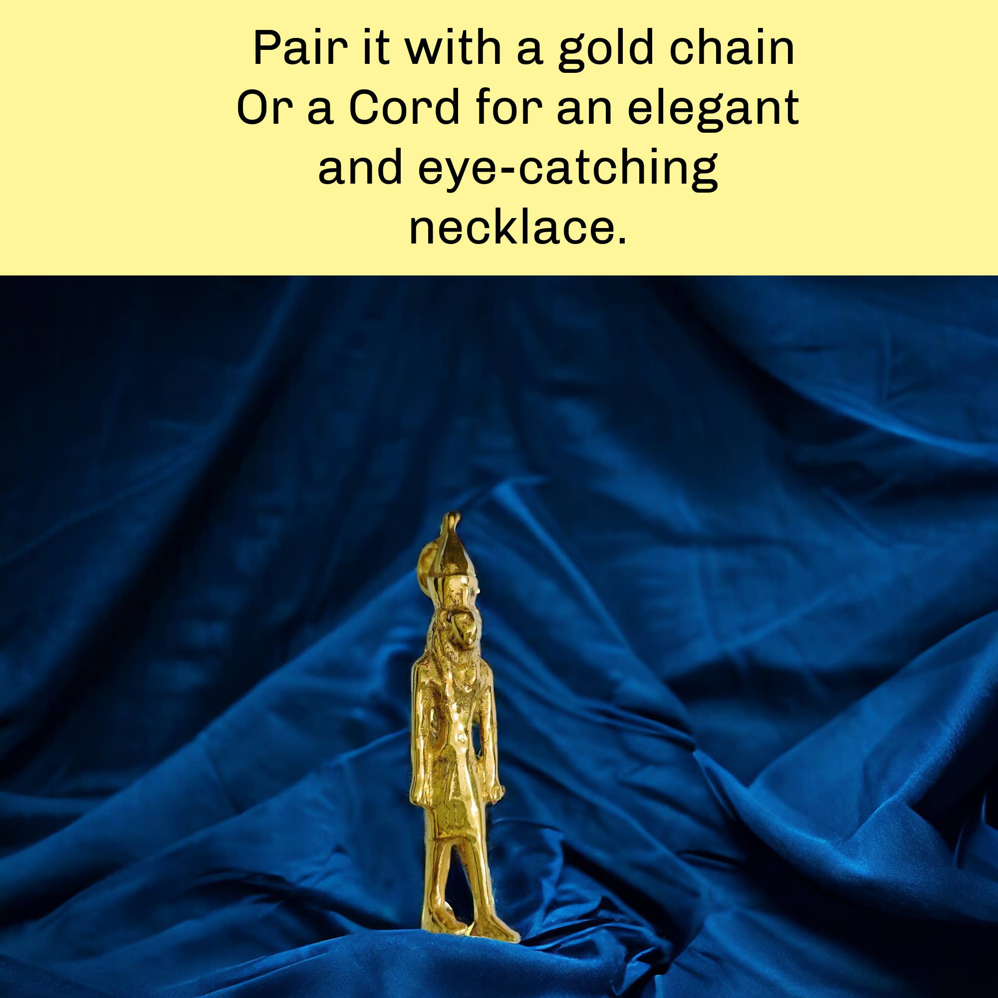 ALADDIN'S LAMP JEWELRY - Wholesale Individual Charm/Pendant - Goddess Sekhmet The healer Gold Pendant7