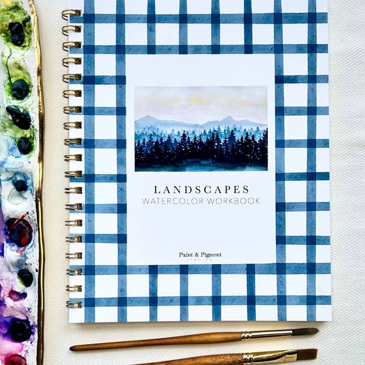 Paint & Pigment Studios - Wholesale Sketchbook/Sketchpad - Landscapes Watercolor Workbook