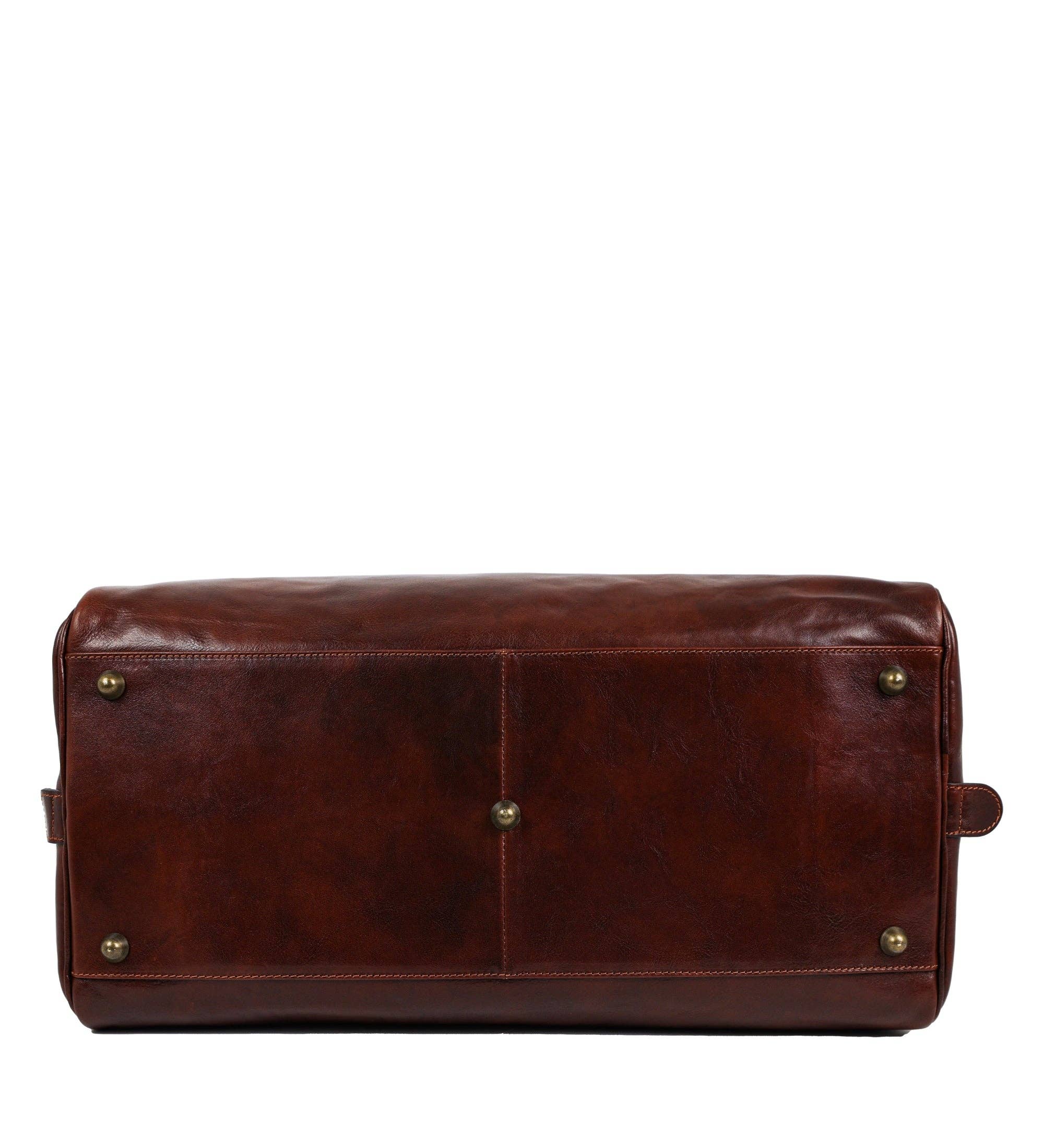 Time Resistance - Wholesale Weekender Bag - Men's - Leather Duffel Bag - Fear and Loathing in Las Vegas5