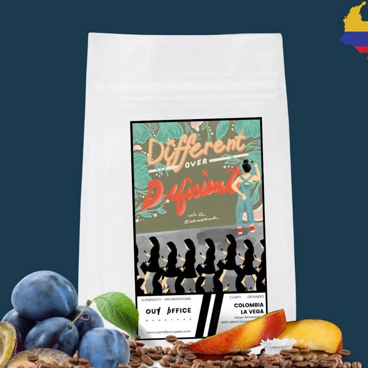 Different Over Deficient // Colombian La Vega for wholesale by Out of Office Roasters
