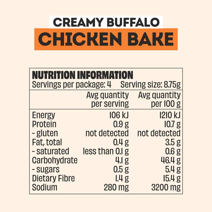 Mingle Seasoning - Wholesale Dried Spice Mix - BUFFALO CHICKEN BAKE- 3 PACK