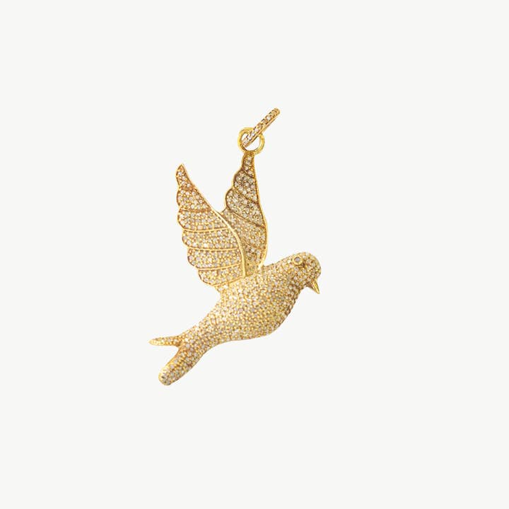 Harvest Jewels - Wholesale Individual Charm/Pendant - Dove of Peace Pendant