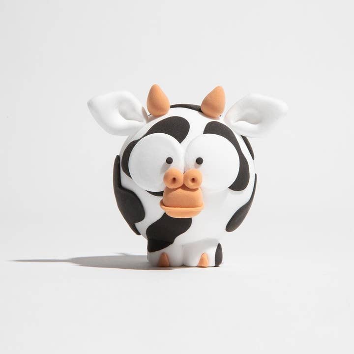 Zoolessbox® - Wholesale DIY Craft Kit - Cow | DIY Air Dry Clay Kit1