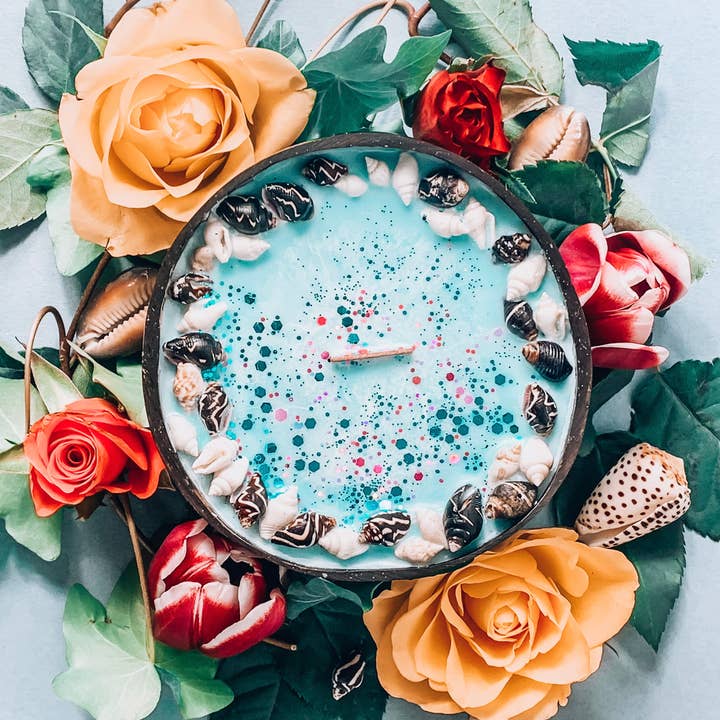 Surfing Road - Vente Bougie en bocal - Bougie Ocean Breeze0