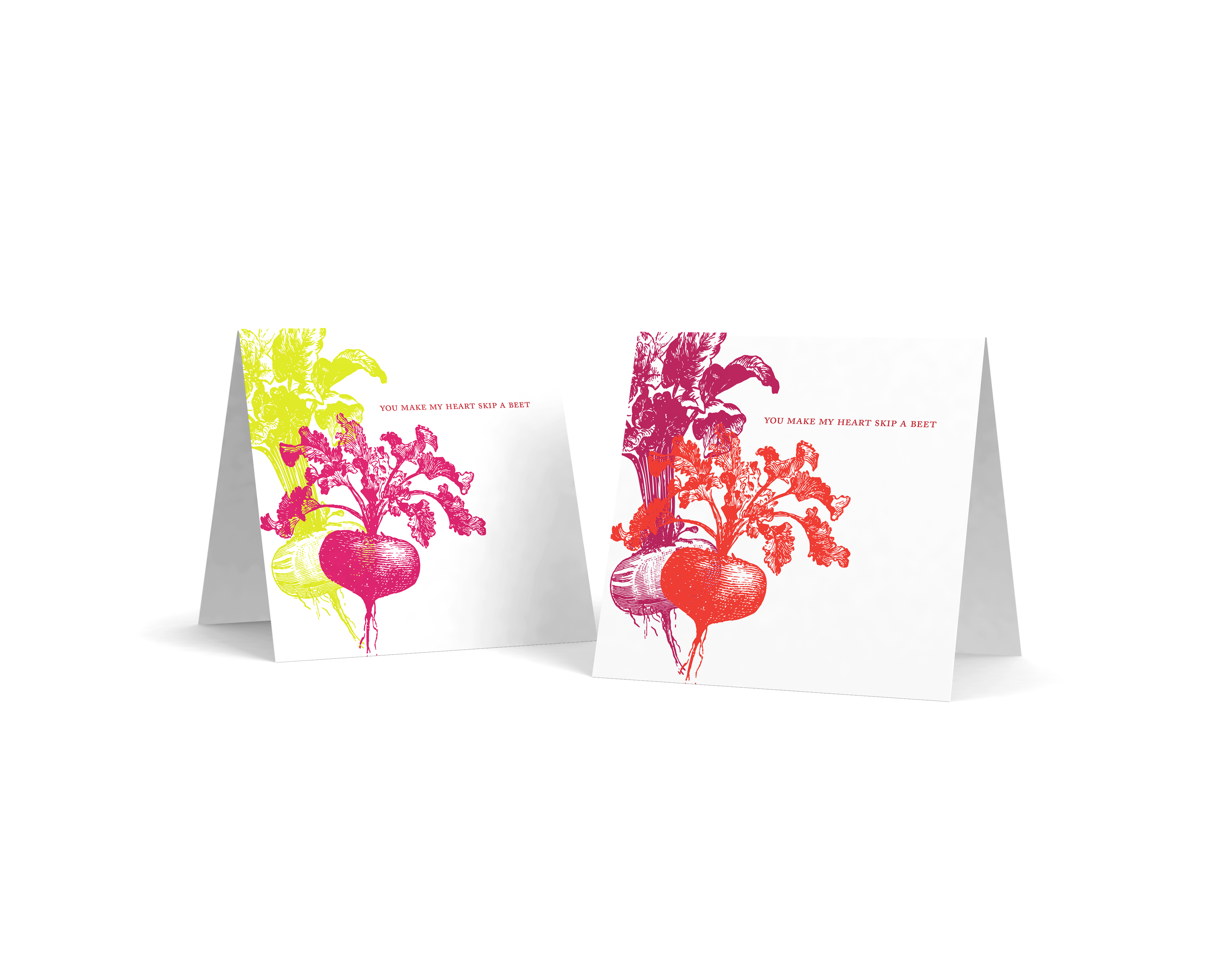 Ampersand M Studio - Wholesale Valentine's Day Card - Skip a Beet Romance Valentine's Day Greeting Card4