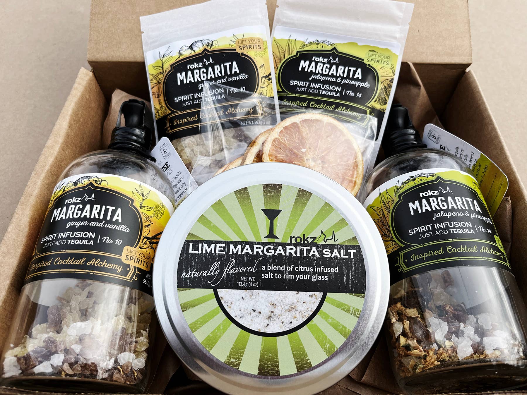 Rokz - Wholesale Cocktail Mix/Syrup - Margarita Box - Lift Your Spirits2