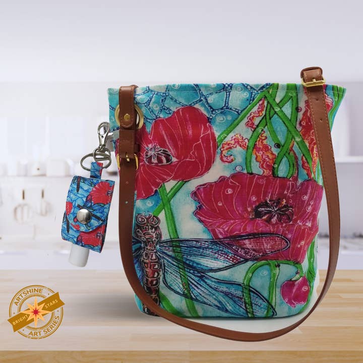 ArtSHINE – Porta-chaves - Unissexo por atacado – Porta-garrafas de desinfetante para as mãos (chaveiro) - BSR2