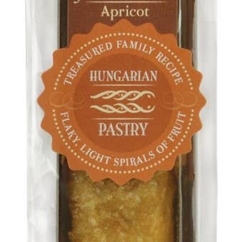 Heirzoom Bakery - Wholesale Koekje - Fennome Hongaars gebak Grande Singles - Abrikoos