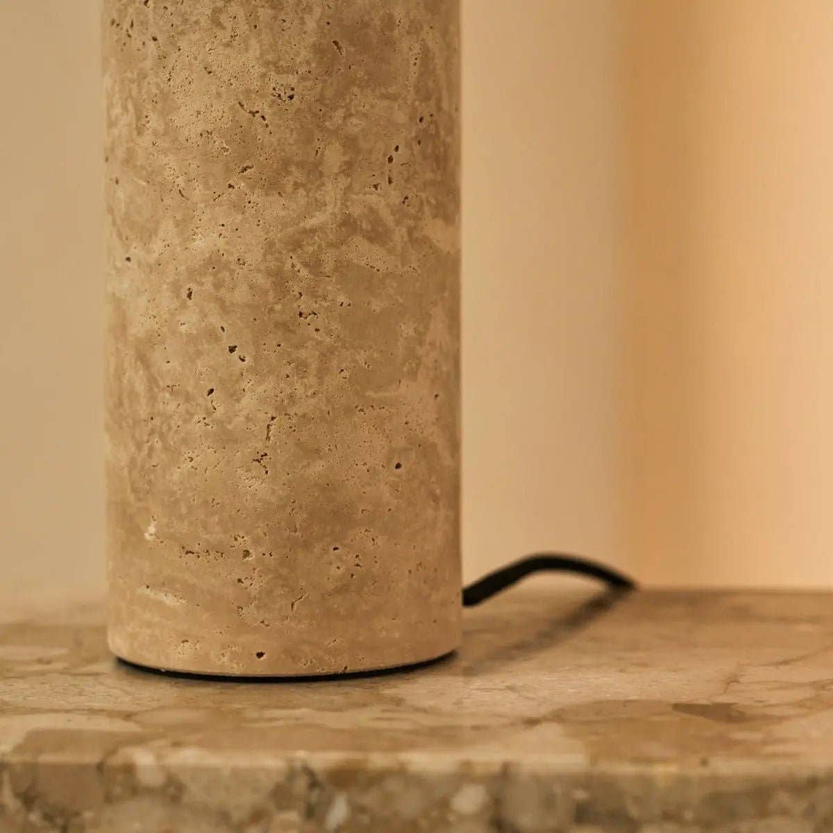 Tavellio - Wholesale Accent/Desk Lamp - Nicolaas Travertine Lamp | Elegant and Timeless Design2