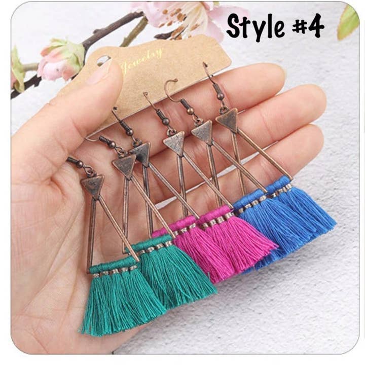Tassel Earring Packs #4 for wholesale by Kate Tuesday Jewelry