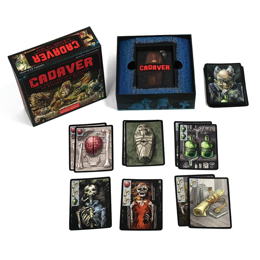 Outset Games and Cobble Hill Puzzles - Vente Jeux de cartes - Cadavre : Un jeu léger de résurrection des morts2