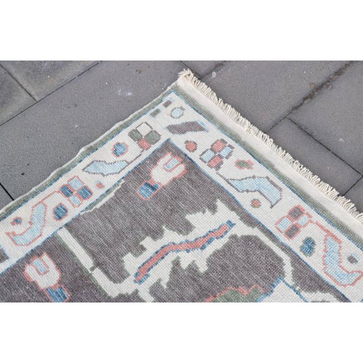 The Loom Wholesale - Vendita all'ingrosso Tappeto - Tappeto in lana Oushak turco oversize per soggiorno8