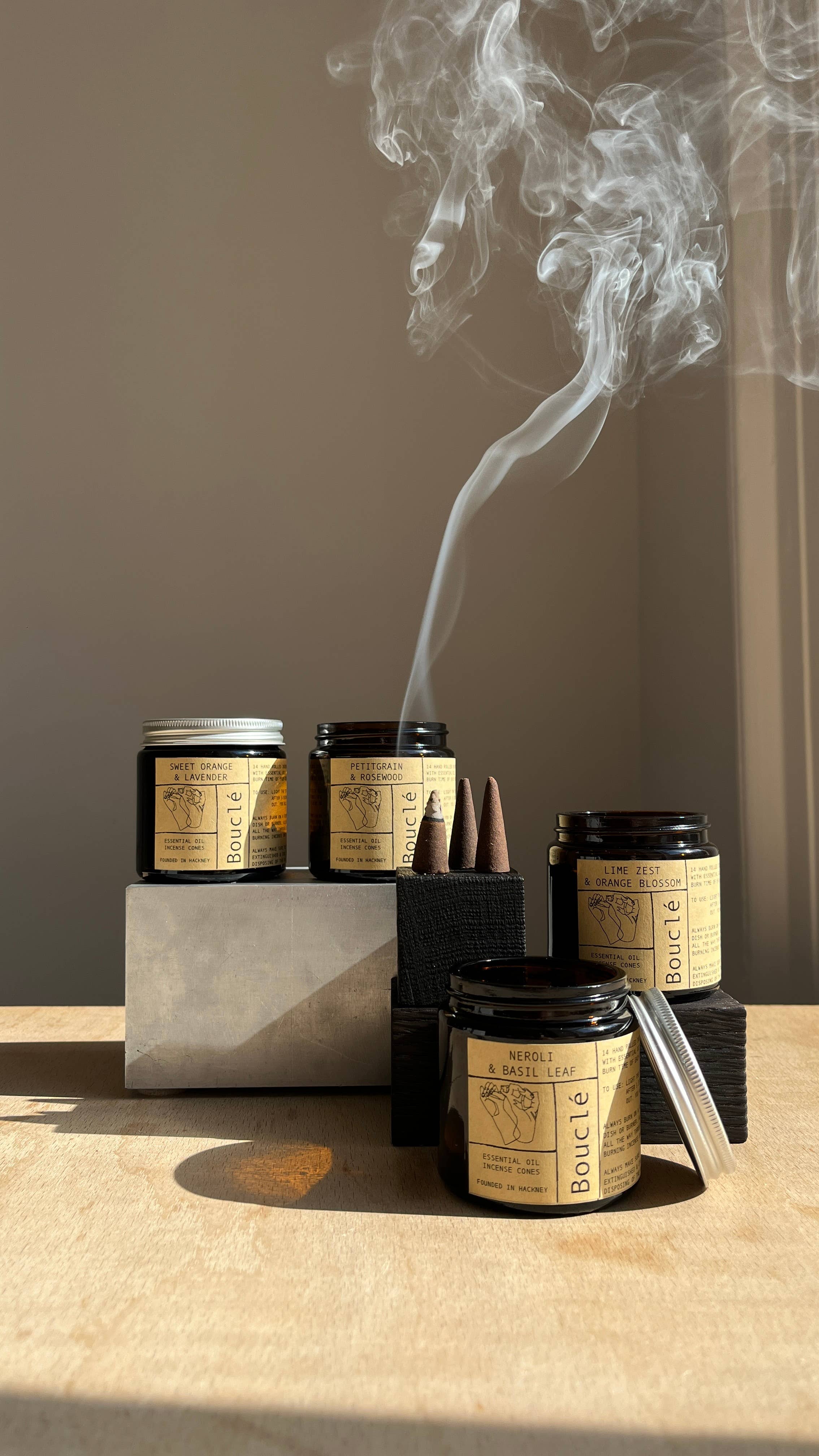 Bouclé - Wholesale Incense - Sweet Orange & Lavender Incense Cones3