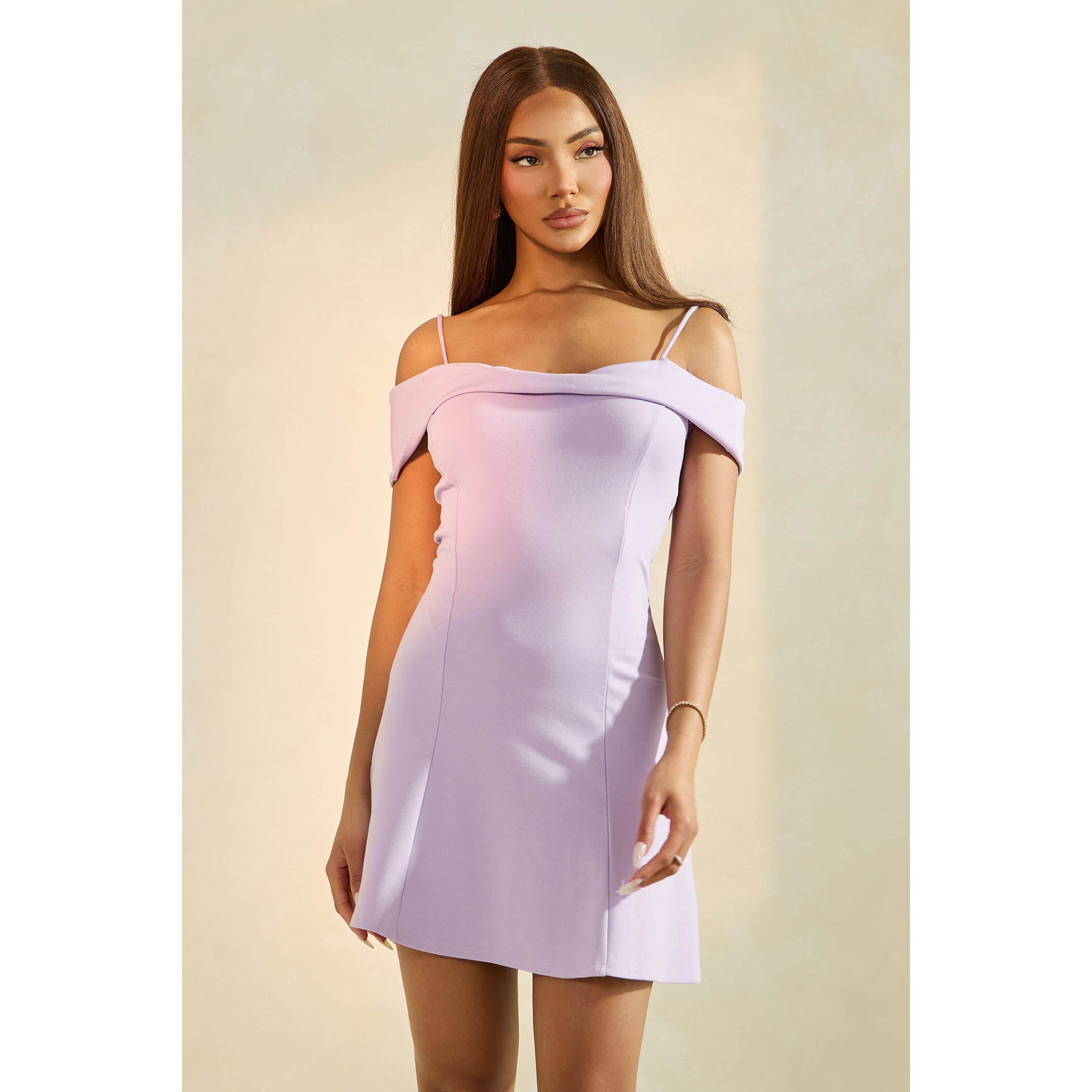 CEFIAN FASHION - Wholesale Dress - Women's - GRACEFUL MOMENT OFF SHOULDER A-LINE DRESS9