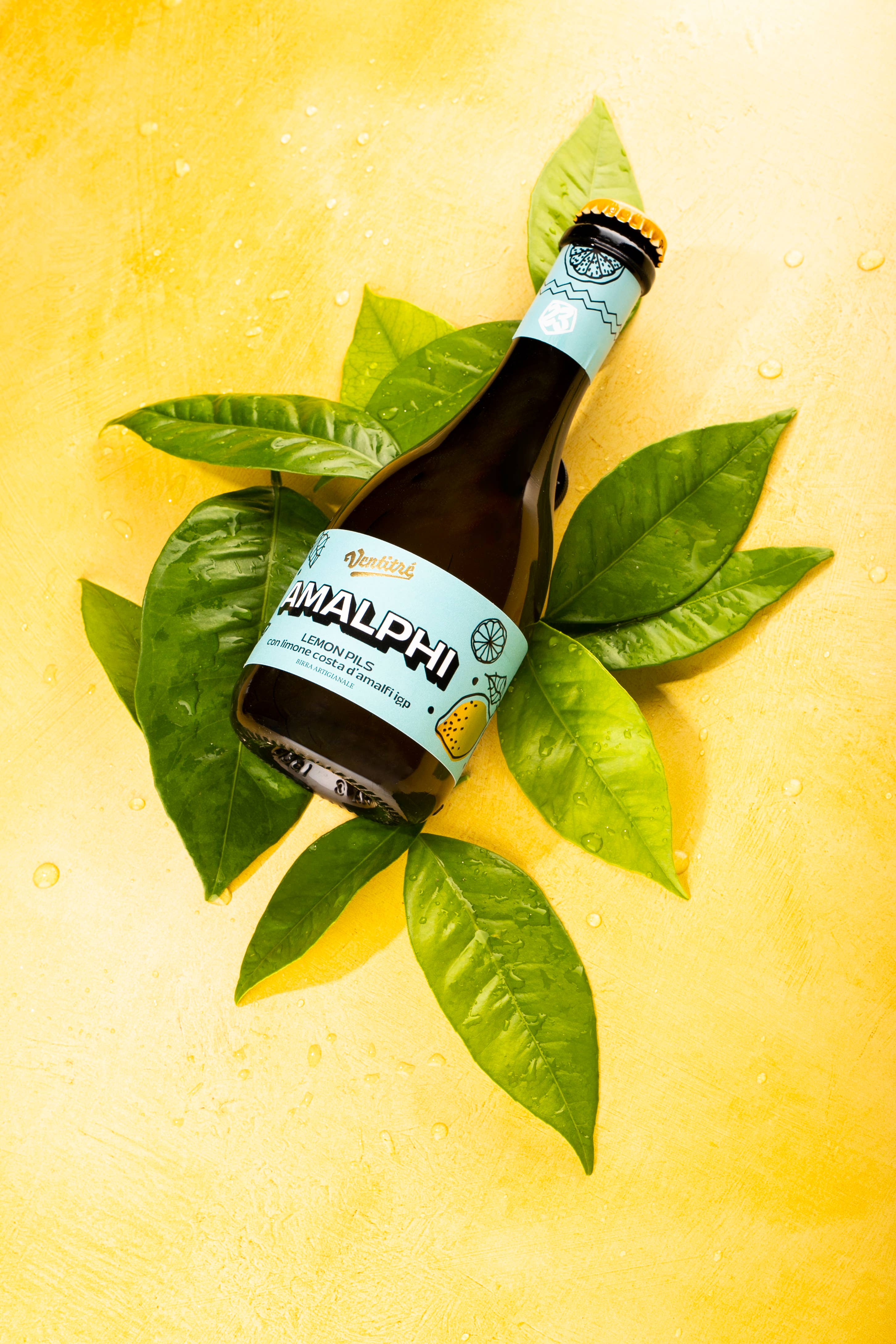 Birrificio Ventitré – wholesale Öl – Amalphi - Lemon Pils - Italiensk hantverksöl3