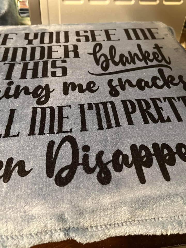 Manta Traga Snacks & Desapareceu por atacado de Creative Queen Boutique