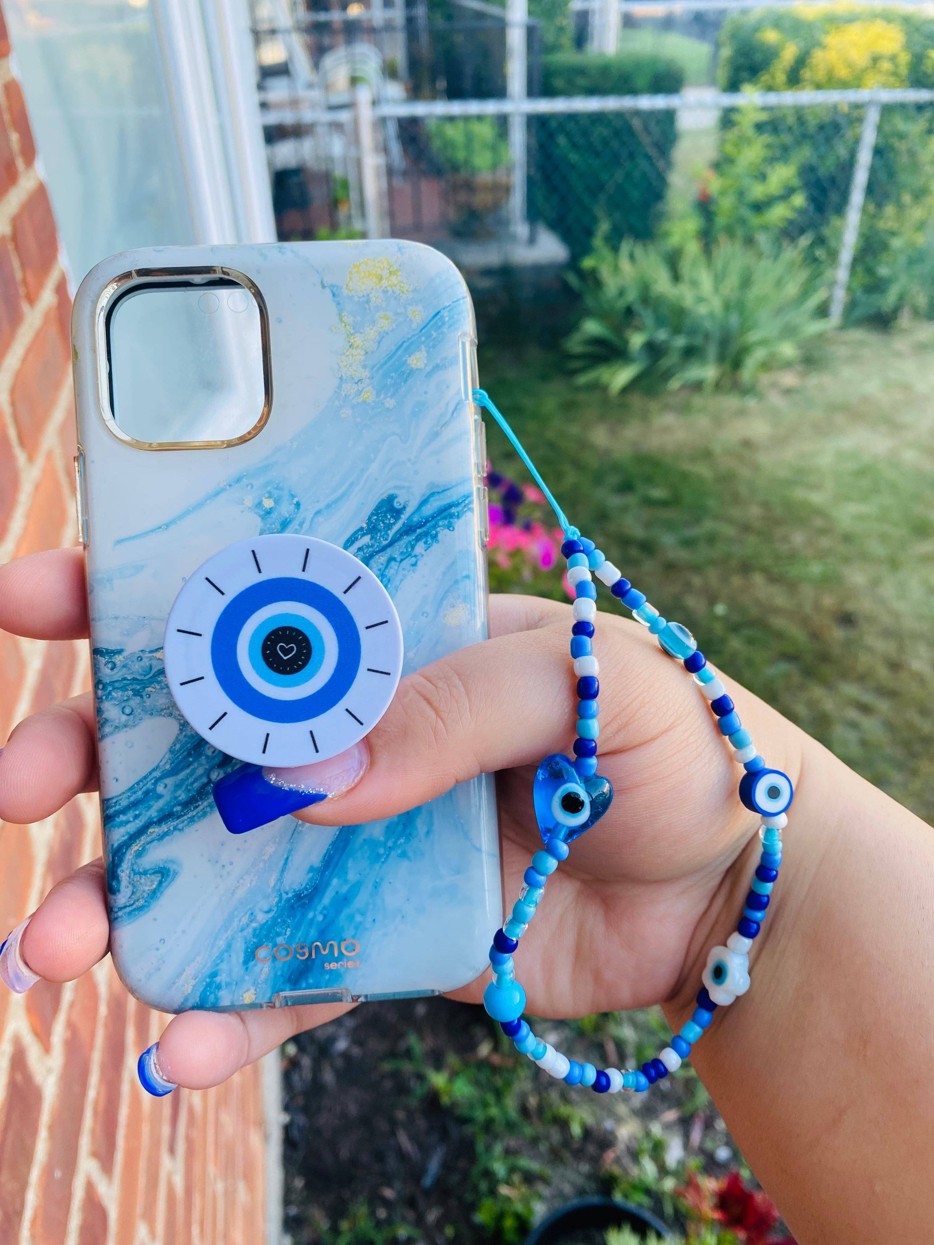 Gewlery By G - Wholesale Phonecase Strap - Blue Phone Strap1
