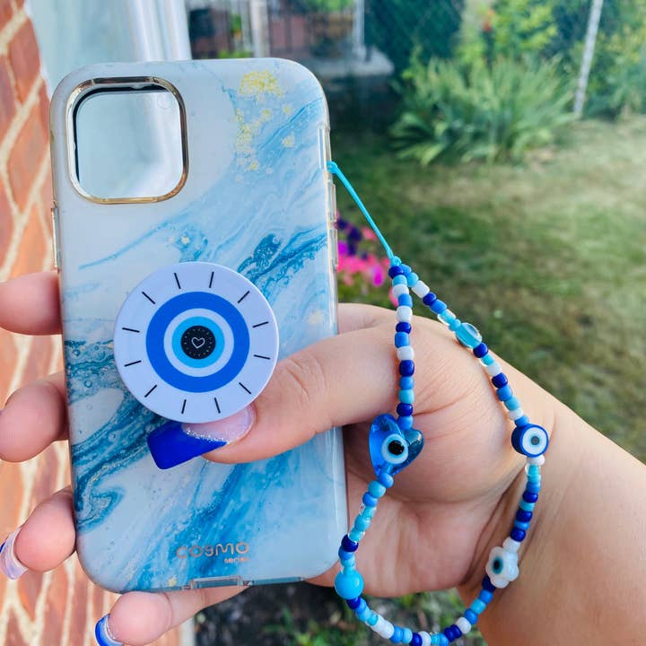 Gewlery By G - Wholesale Phonecase Strap - Blue Phone Strap1