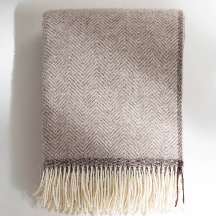 MoST - Wholesale Throw Blanket - Wool Throw Blanket Denver beige