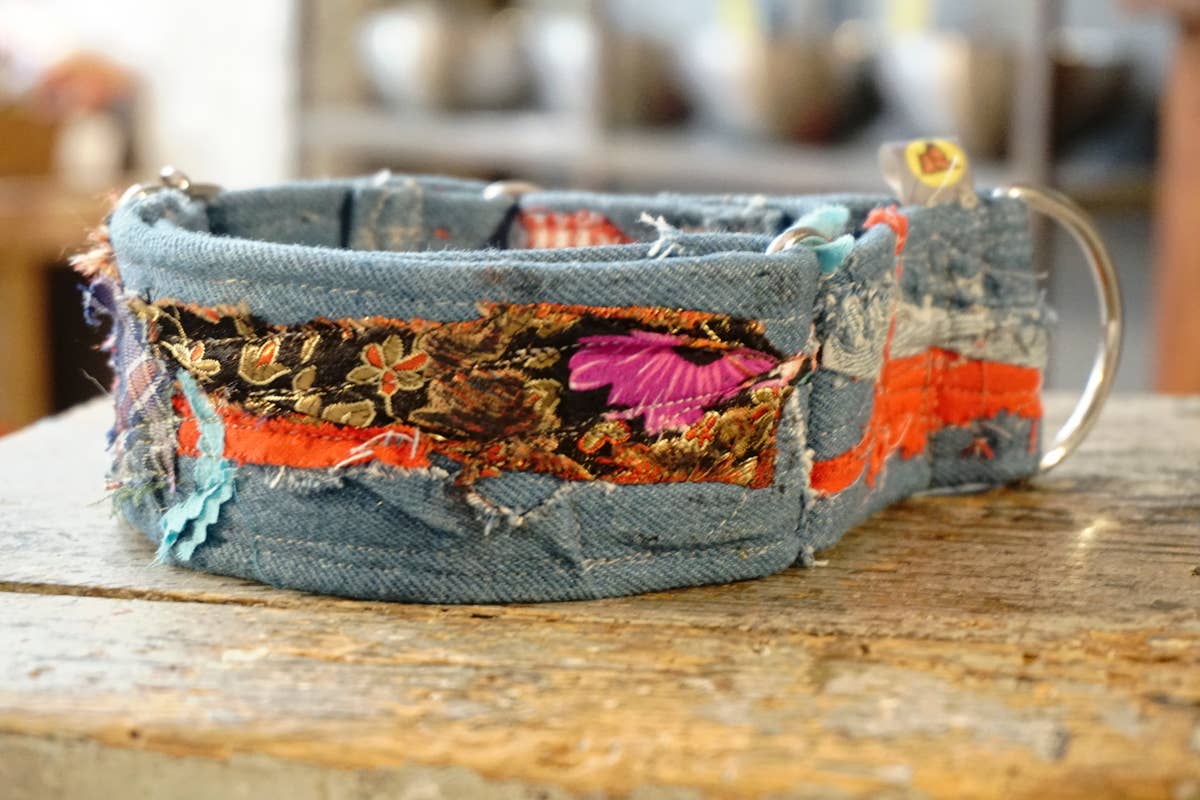 hundsfutter - Wholesale Pet Collar - Dog - “Easy” anti-escape dog collar - mixed media jeans9