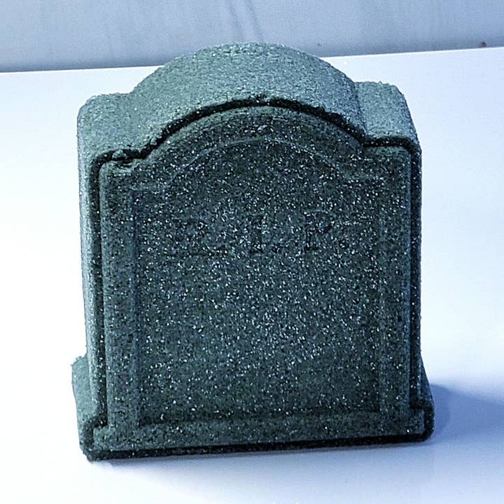 Tombstone Bath Bomb | Novelty | Spooky | Halloween for wholesale by Kim's Bath Shop LLC