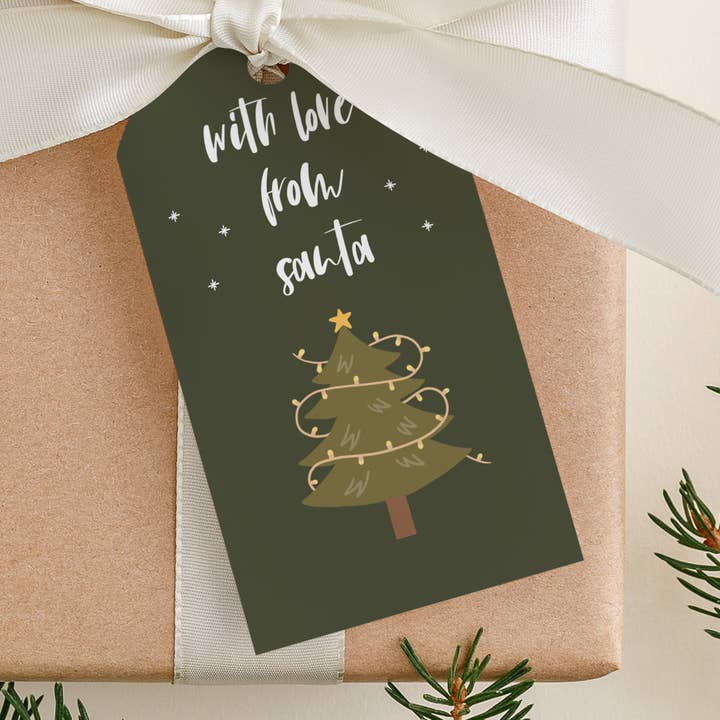 With Love Gift Tag for wholesale by Flora and Mae Creative