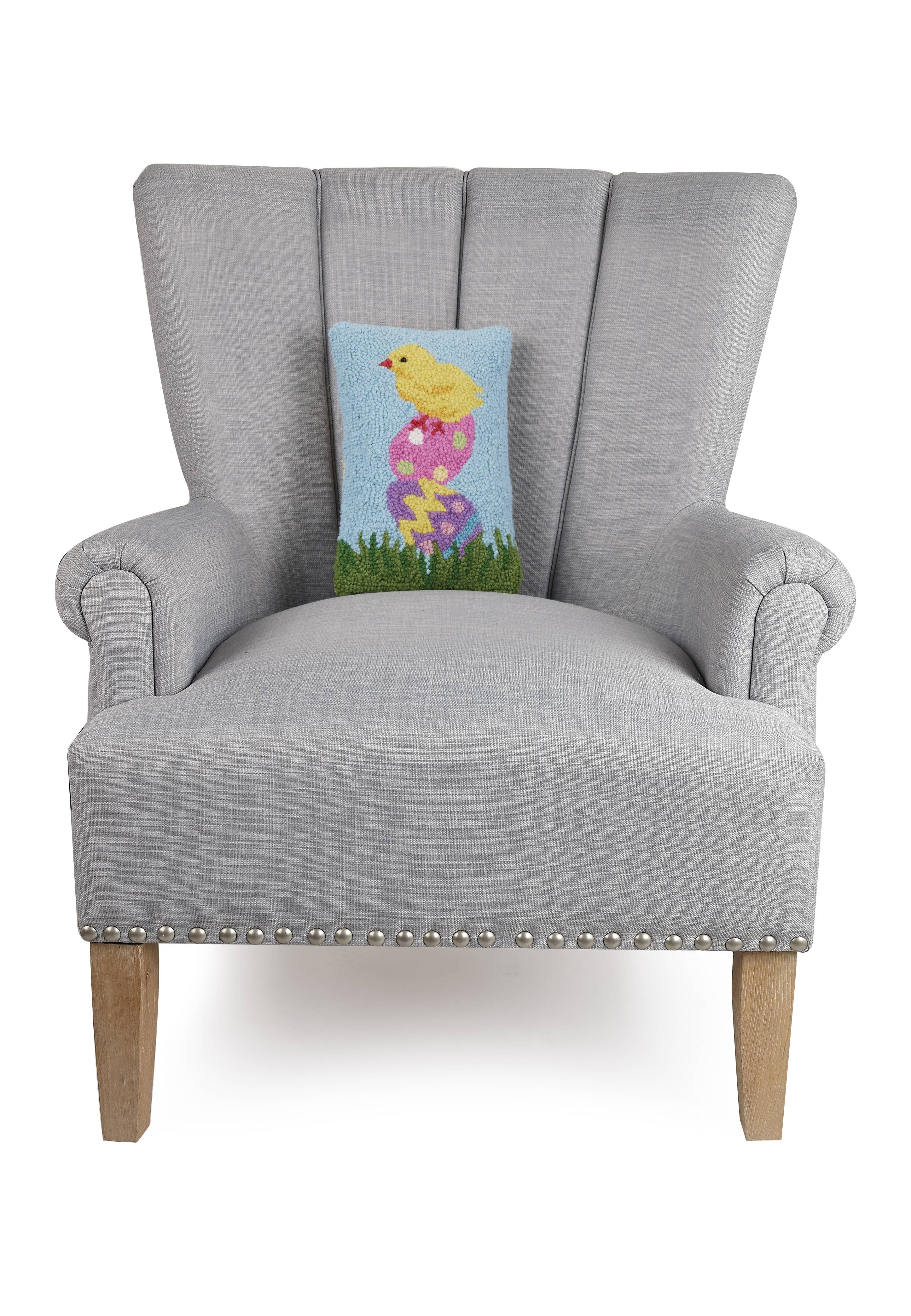 Peking Handicraft – Almofada decorativa/de sofá por atacado – Almofada de Gancho de Ovos de Pinho da Páscoa1