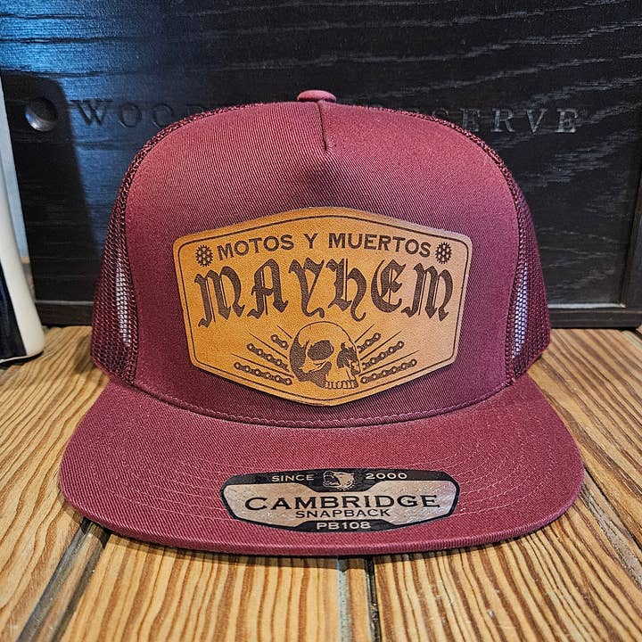 Mayhem trucker-kasket for engroshandel hos Muertos Clothing Company