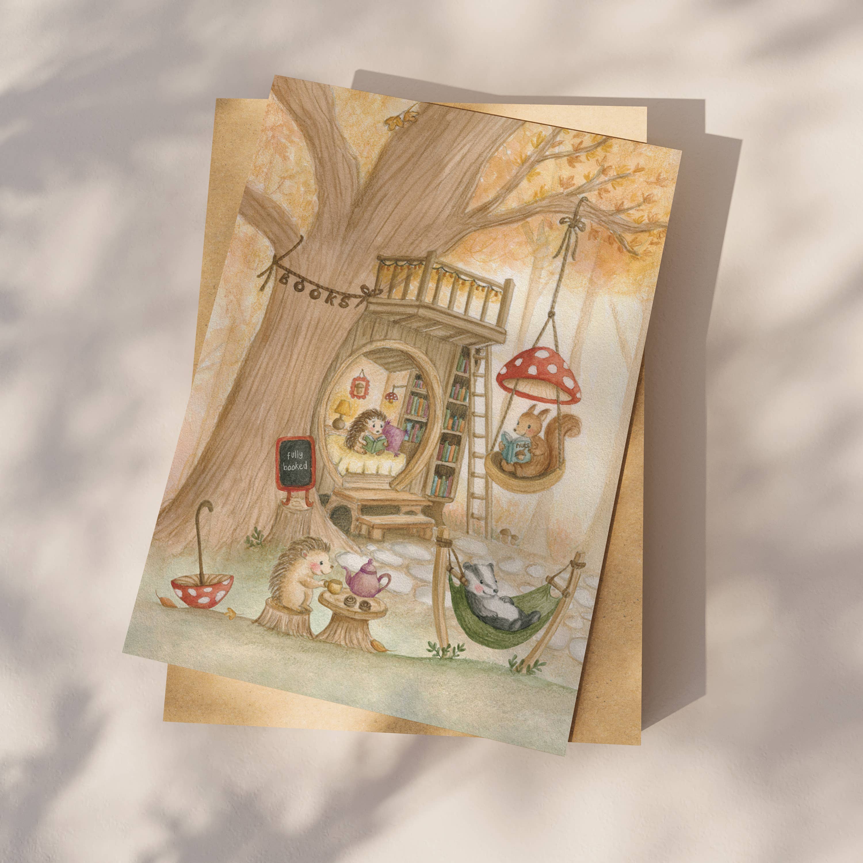 Appeloogje - Vendita all'ingrosso Biglietti di auguri generici - Cartolina "Tempo per me"1