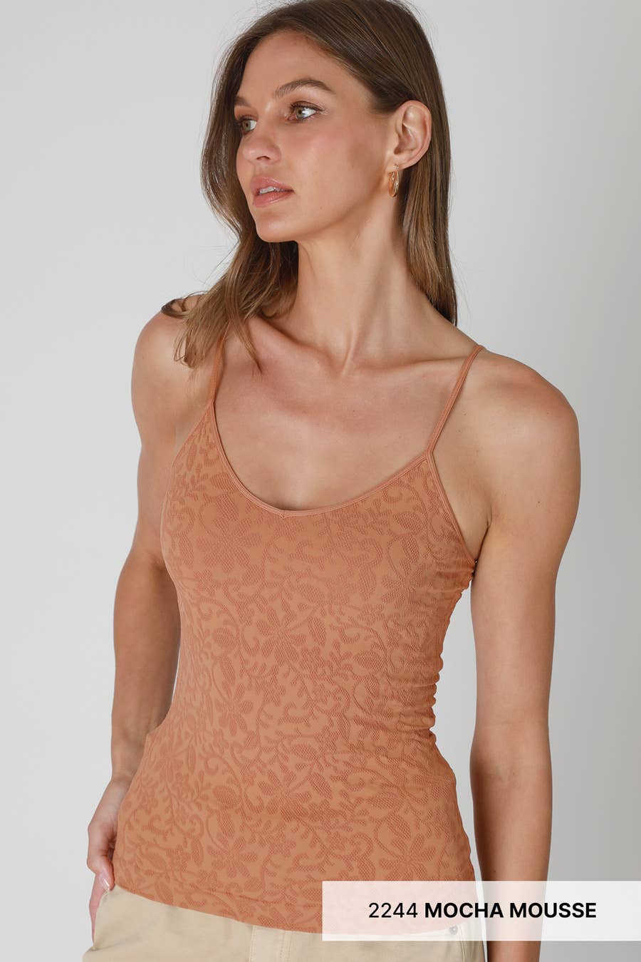 NIKIBIKI - Wholesale Camisole - Women's - NS8475 - Lace Textured Cami3