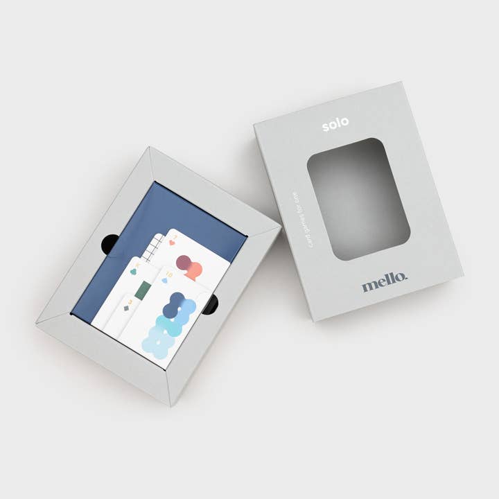 SUCK UK Ltd - USA - Vente Jeu de cartes - Cartes à jouer Mello pour Solitaire et Patience9