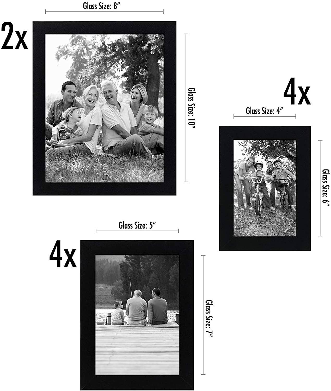 Americanflat - Wholesale Picture Frame - Americanflat Gallery Wall Frame Set (10 Pack)42